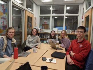 photograph of Dartmouth student research associates